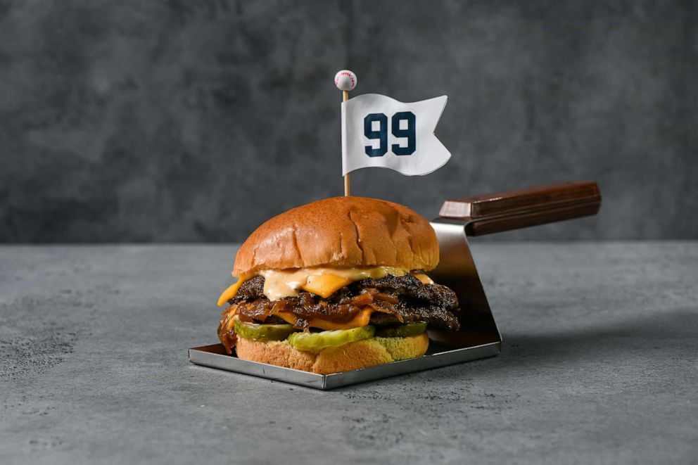 PHOTO: Yankee Stadium will serve just 99 of the new Aaron Judge-inspired burgers per game.