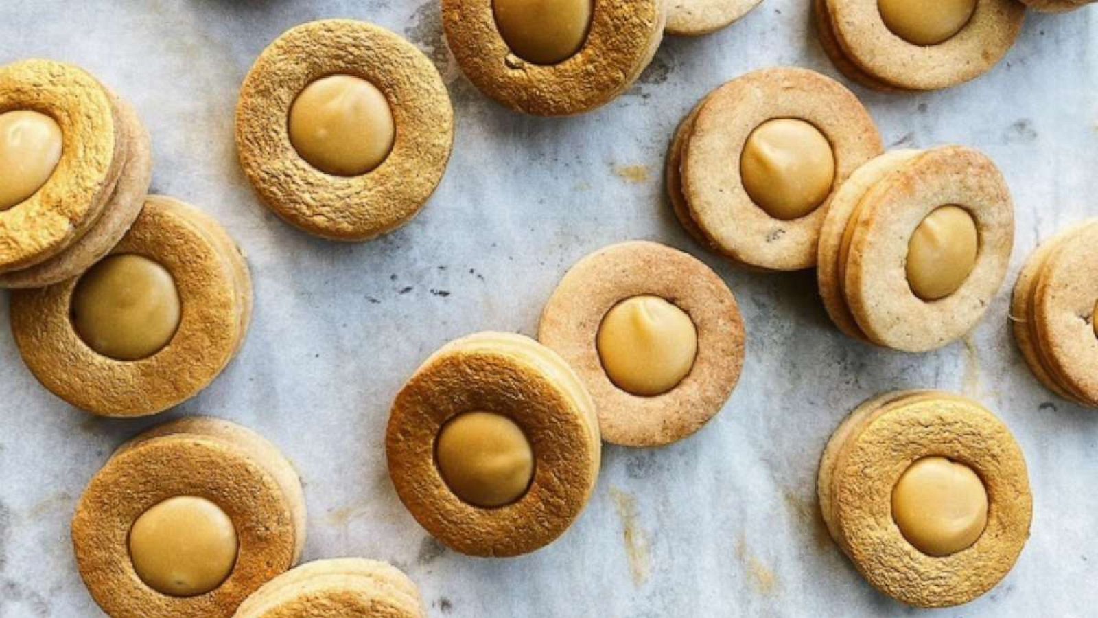 PHOTO: Edd Kimber's Gold Ring Cookies.