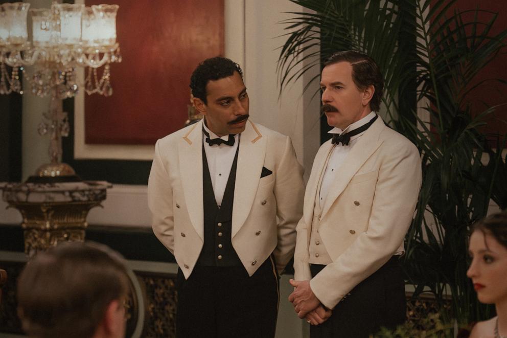 PHOTO: Lyes Salem as Andrey and Ewan McGregor as Count Rostov in a scene from "In a Gentleman in Moscow," in episode 4.