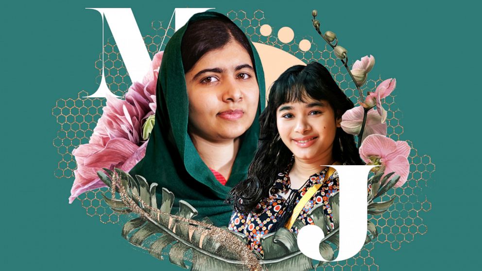 PHOTO: Malala Yousafzai and Jasmine Kapadia