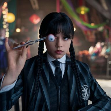 PHOTO: Jenna Ortega as Wednesday Addams in episode 203 of “Wednesday.”