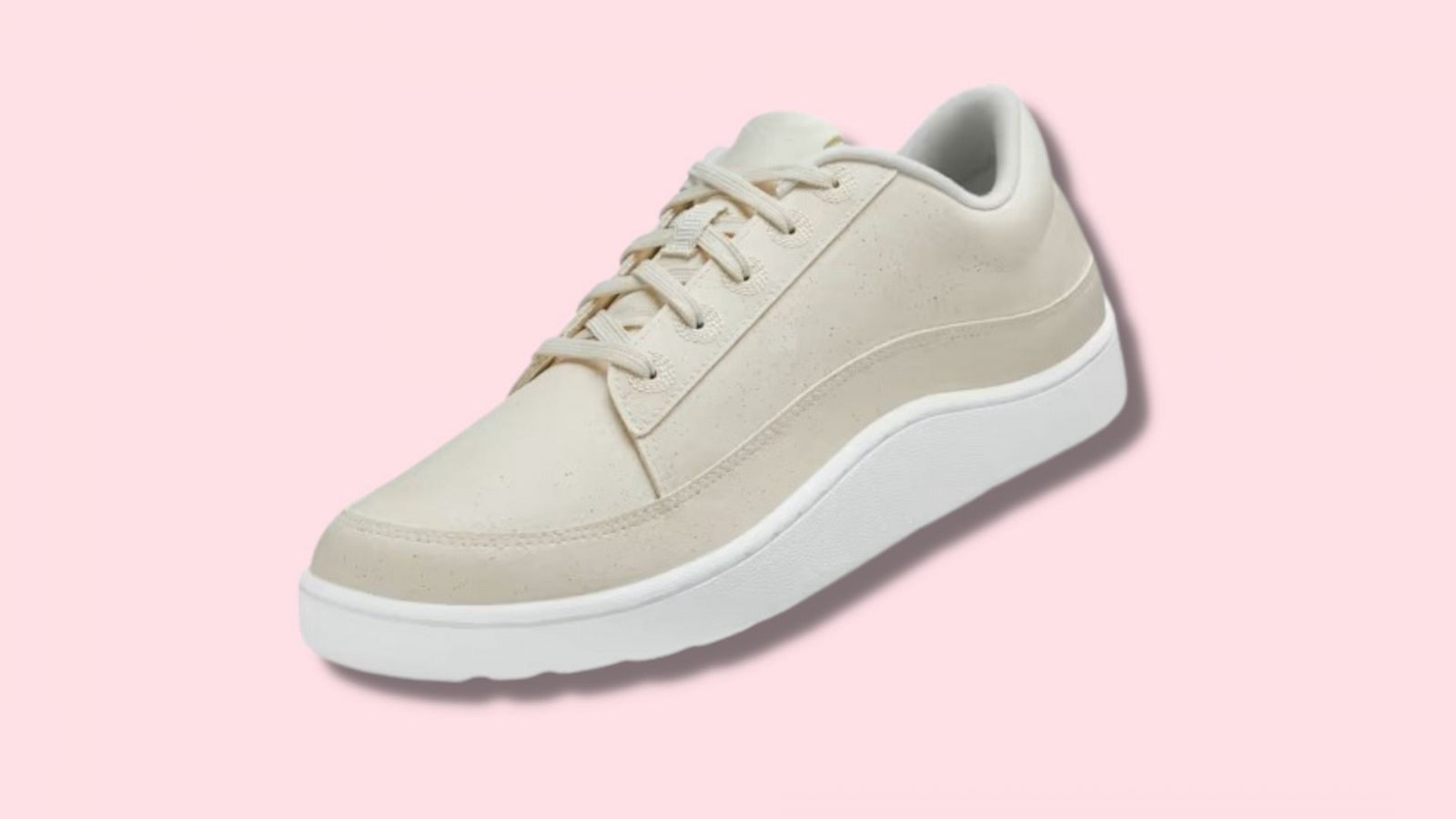 CARIUMA: Women's Low Top Lemonade Pink Canvas Sneakers