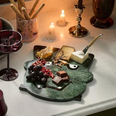 PHOTO: Halloween Marble Cheese Board