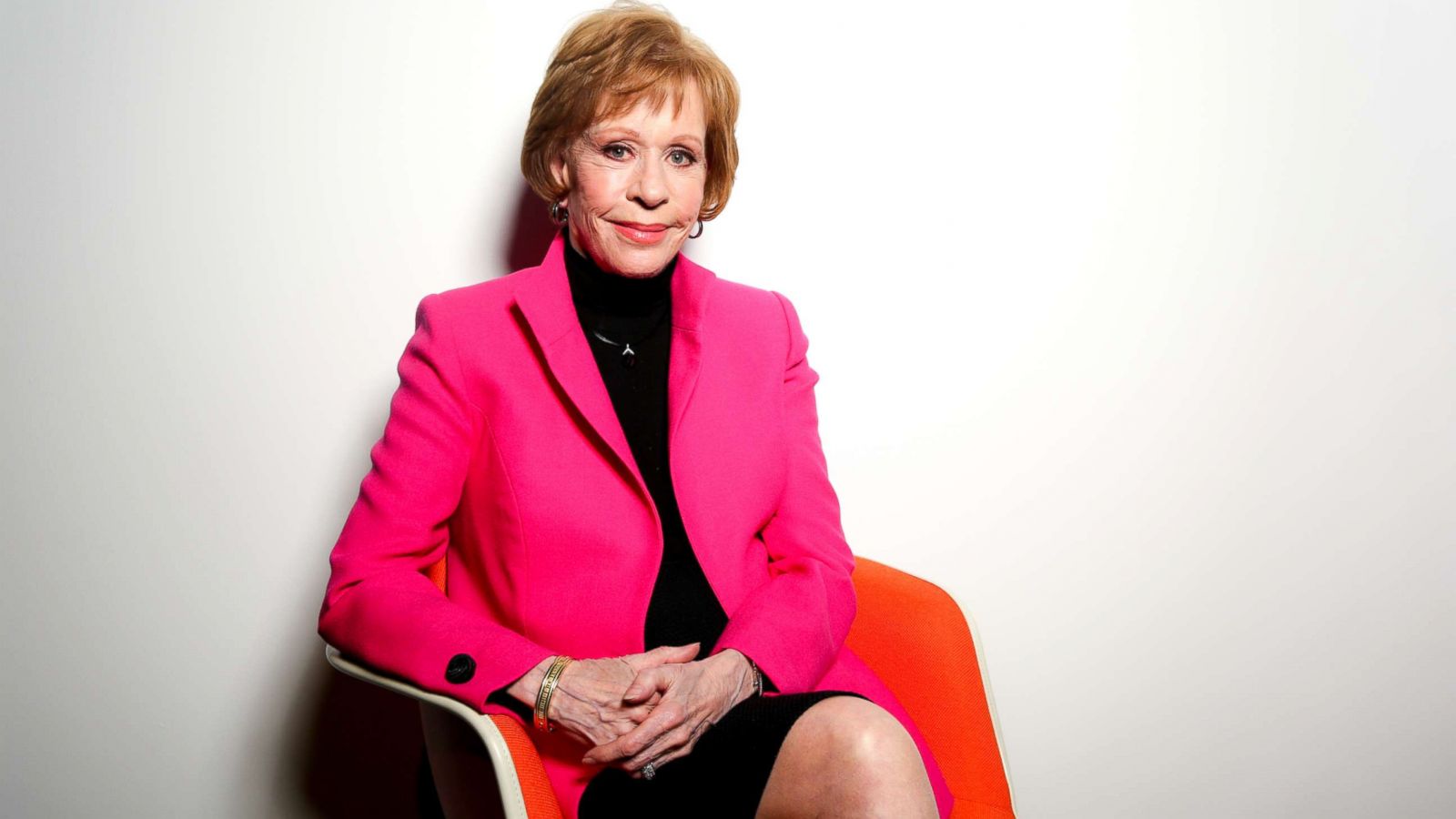 PHOTO: Carol Burnett poses for a portrait in Burbank, Calif., Dec. 7, 2015.