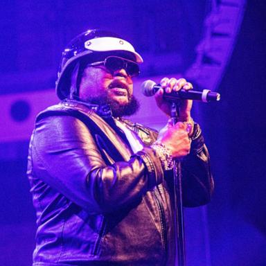 PHOTO: Victor Willis of the Village People performs during the Festival d'ete de Quebec on Thursday, July 11, 2019, in Quebec City, Canada.