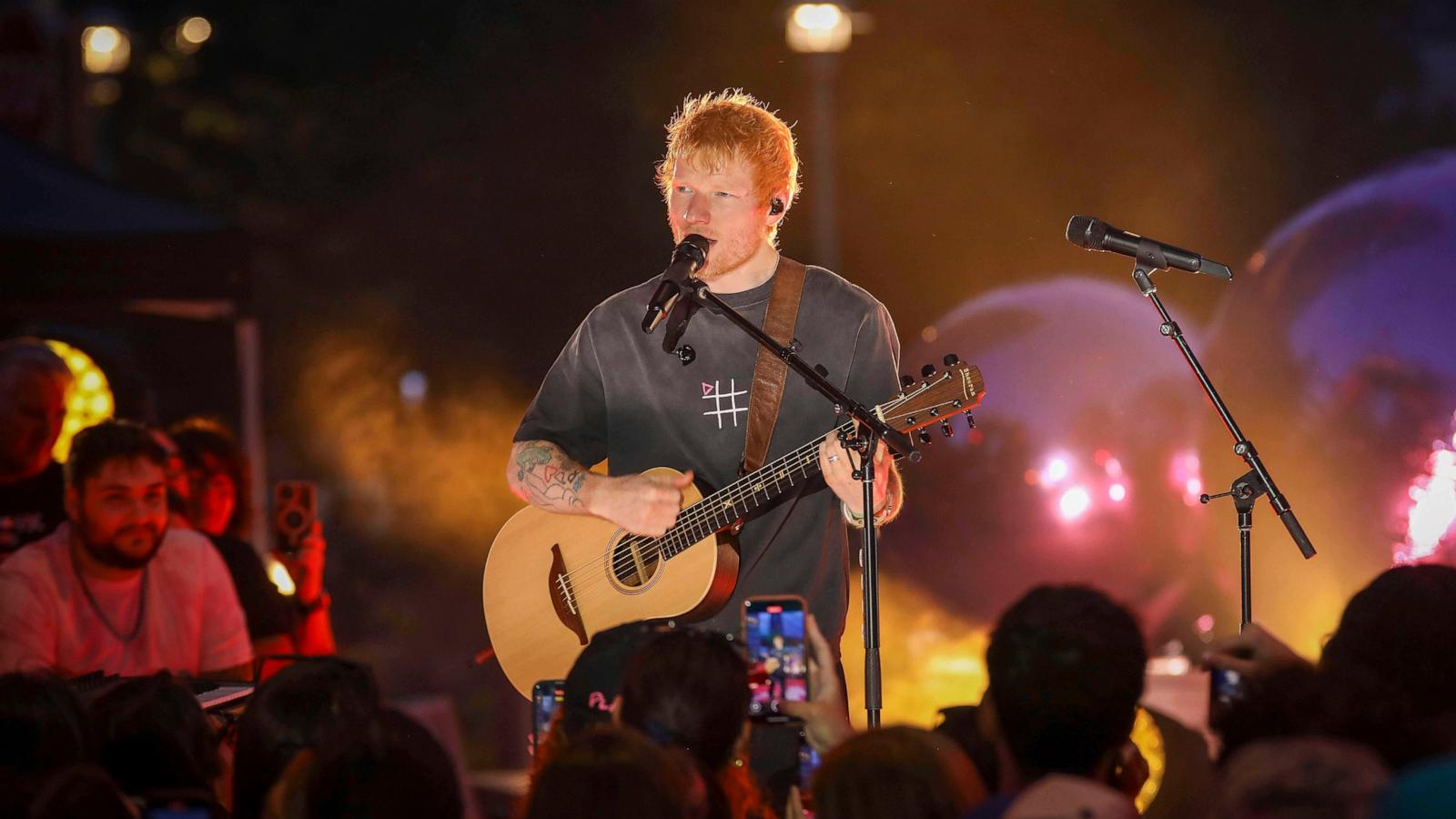 PHOTO: Ed Sheeran