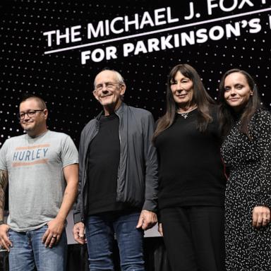 PHOTO: Carel Struycken, Jimmy Workman, Christopher Lloyd, Anjelica Huston and Christina Ricci pose after 