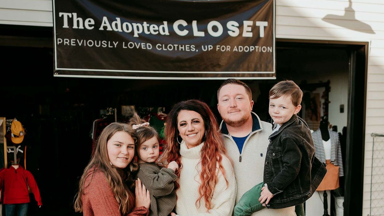 PHOTO: Brittany Berrie, of Davenport, Iowa, opened The Adopted Closet to help cover the costs of adoption for families.