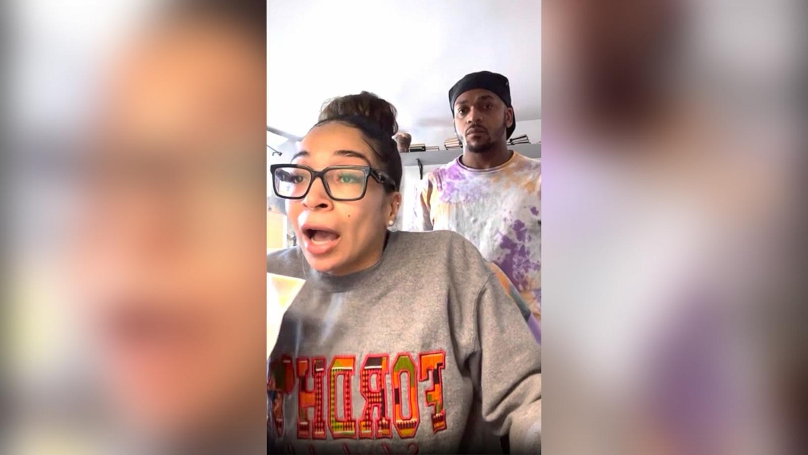 PHOTO: Afrika Owes shared a TikTok video of her reaction after learning she passed the New York bar exam in April.