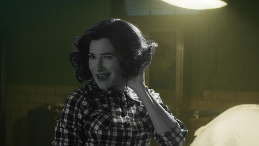 PHOTO: Agatha Harkness (Kathryn Hahn) in Marvel Television's "Agatha All Along," exclusively on Disney+. 