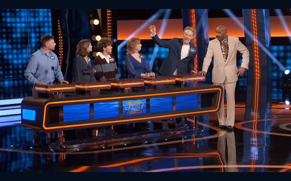 PHOTO: The Aiken family appears on "Celebrity Family Feud" on ABC.