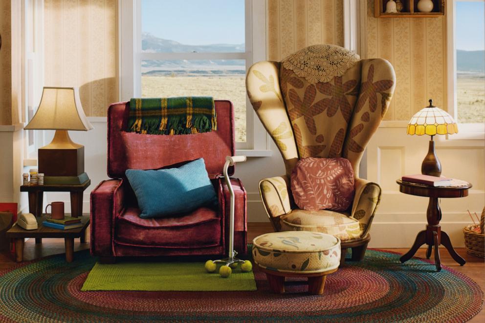 PHOTO: Airbnb is launching so-called “Icons,” giving customers an opportunity to experience famous homes and places like a re-creation of the “Up” house from the 2009 animated film from Disney and Pixar, in Abiquiu, New Mexico.