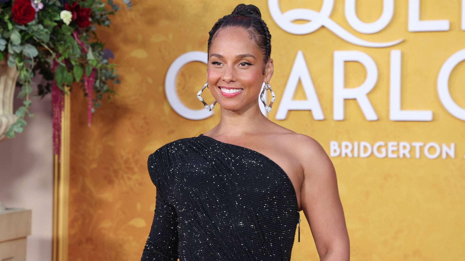 PHOTO: Alicia Keys attends Netflix's "Queen Charlotte: A Bridgerton Story" world premiere screening event at Regency Village Theatre on April 26, 2023 in Los Angeles.