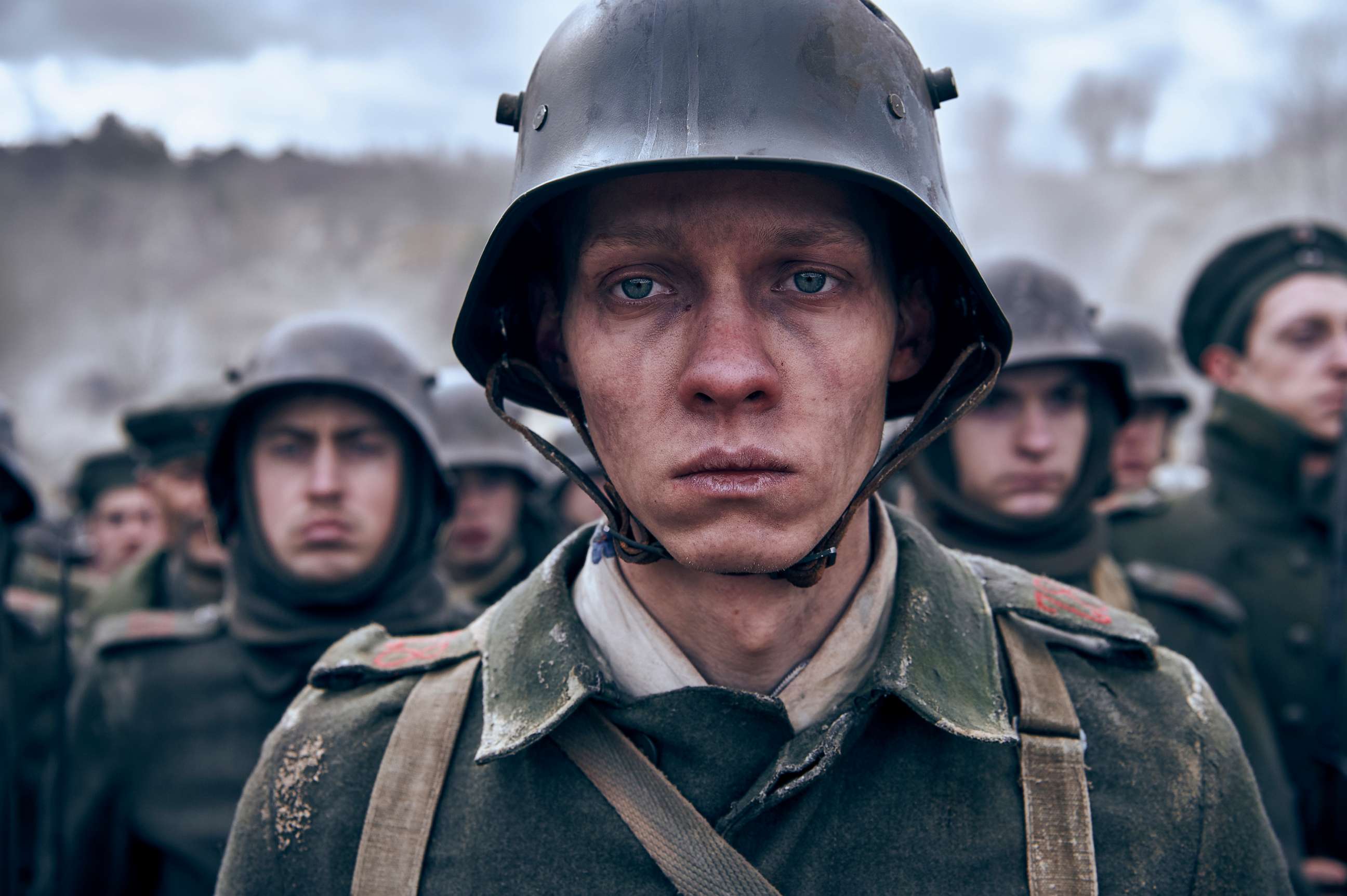 PHOTO: Felix Kammerer in a scene from the 2022 movie, "All Quiet on the Western Front."