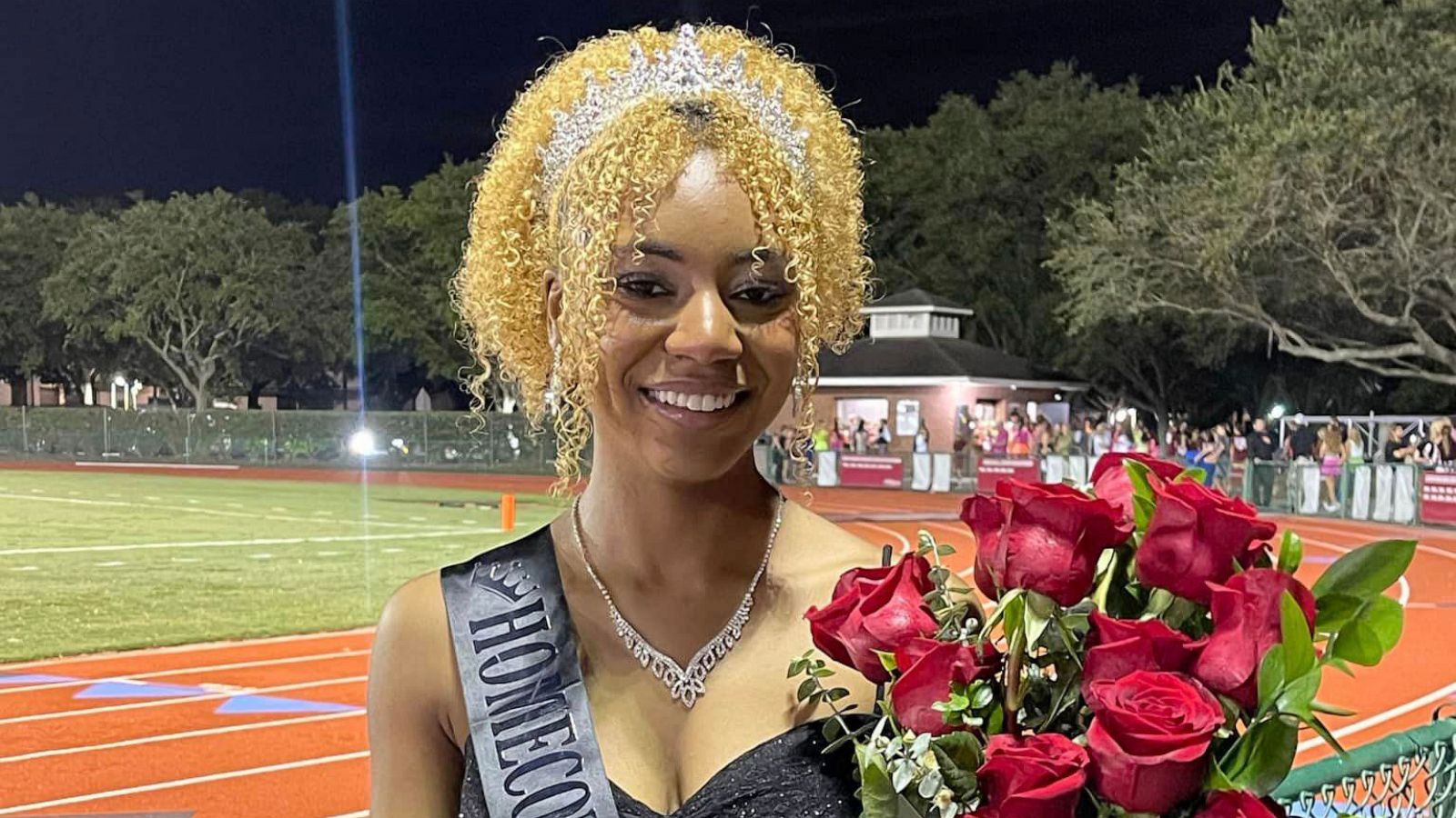 PHOTO: Amber Wilsondebriano first black homecoming queen in the school's history.