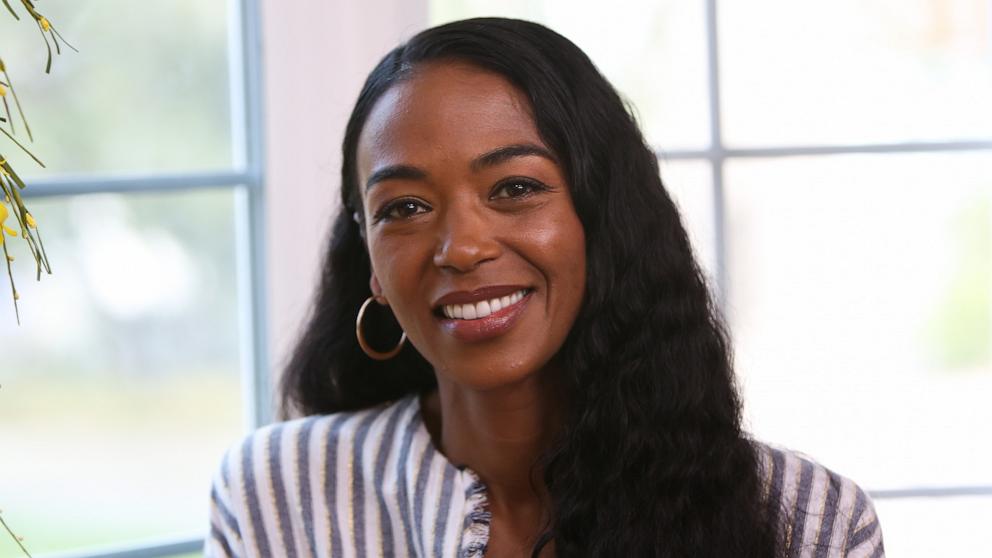 TV Personality Ananda Lewis visits Hallmark's "Home & Family" on March 21, 2019 in Universal City, California. 