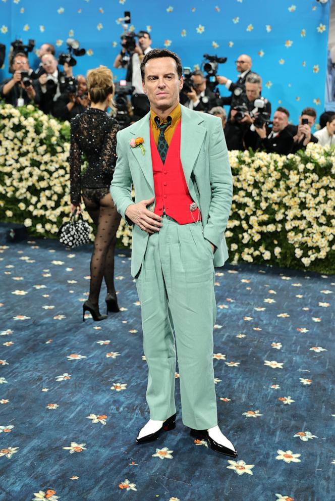 Andrew Scott attends the 2025 Met Gala Celebrating "Superfine: Tailoring Black Style" on May 05, 2025 in New York City.