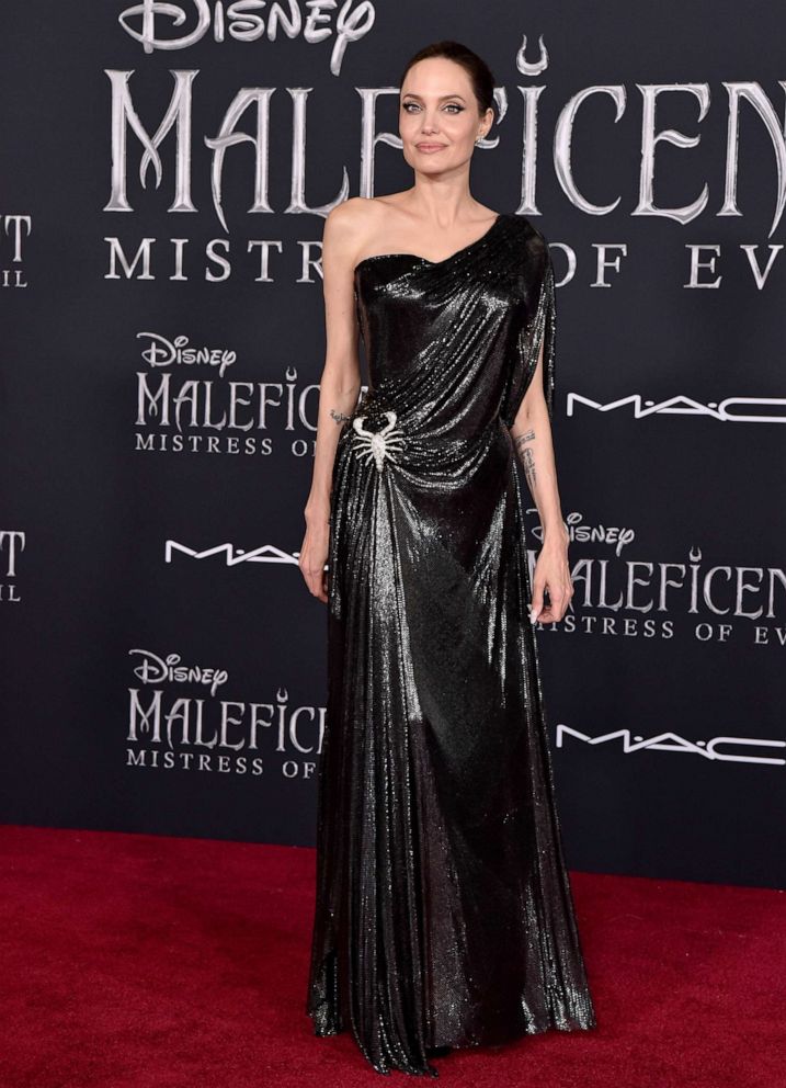 PHOTO:Angelina Jolie attends the World Premiere of Disney's Maleficent: Mistress of Evil" at El Capitan Theatre on Sept. 30, 2019 in Los Angeles.