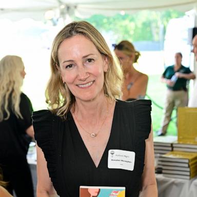 Annabel Monaghan attends Authors Night 2024 With East Hampton Library on August 10, 2024 in East Hampton, New York. 