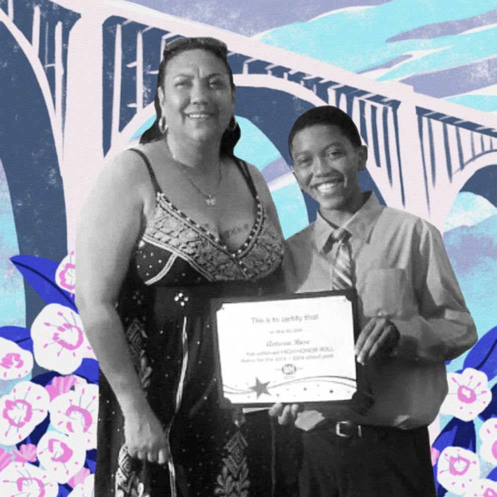 PHOTO: Antwon Rose II is pictured with his mother, Michelle Kenney.