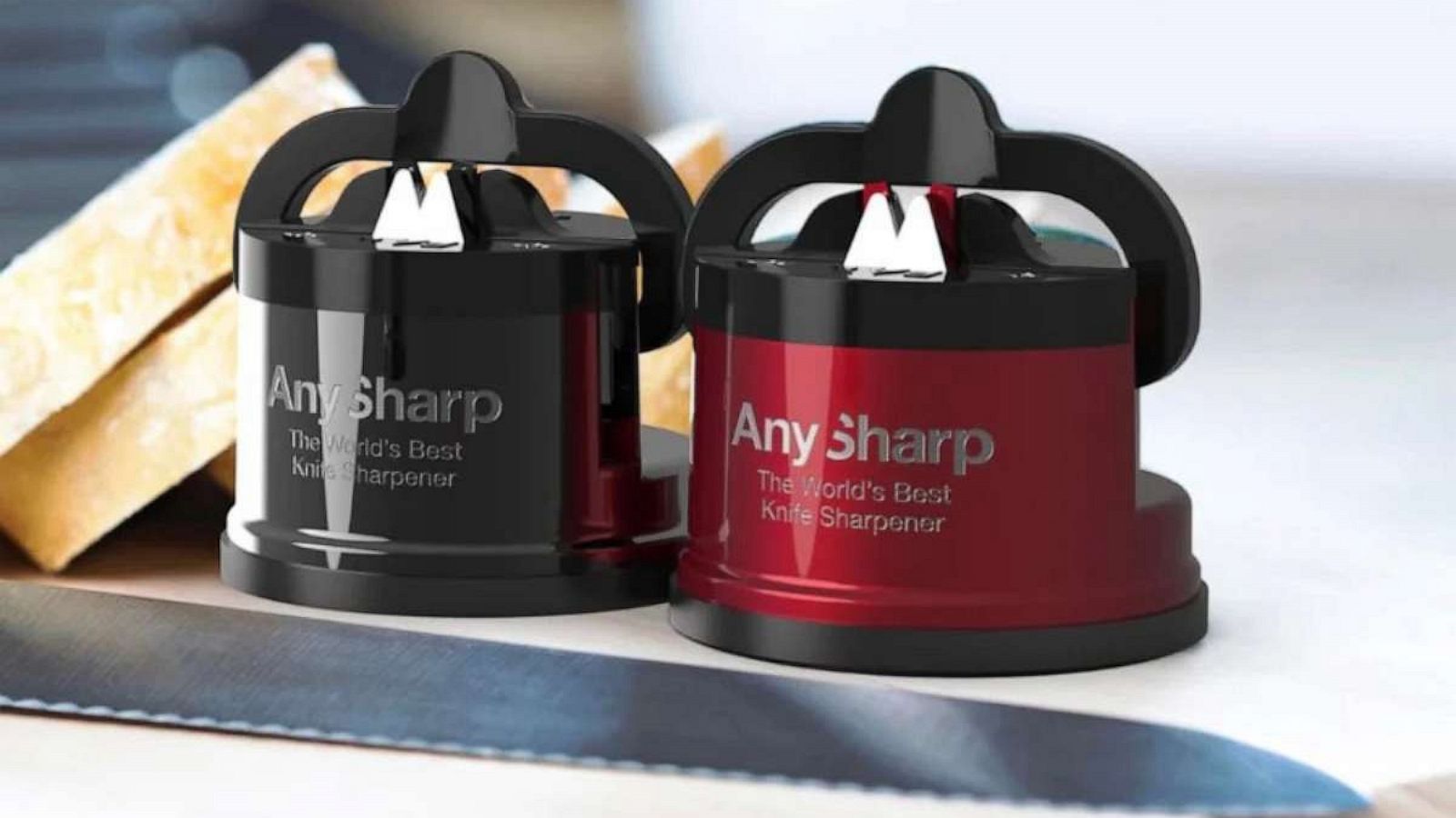 AnySharp Global World's Best Knife Sharpener 