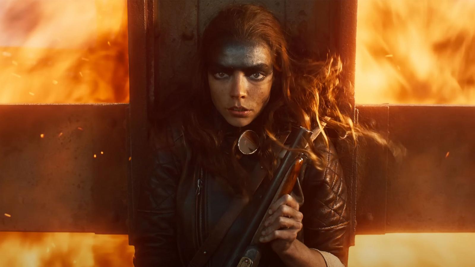 PHOTO: Anya Taylor-Joy seen in the official trailer for "Furiosa: A Mad Max Saga."