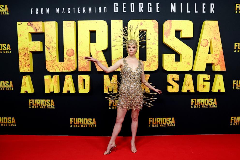 PHOTO: Anya Taylor-Joy attends the Australian premiere of "Furiosa: A Mad Max Saga," May 2, 2024, in Sydney.