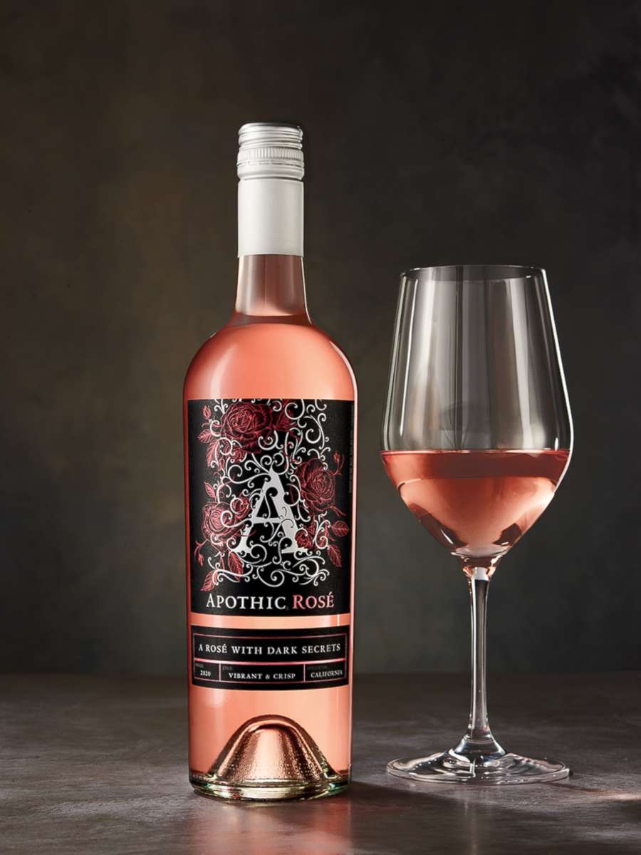 PHOTO: Apothic Rosé offers crisp notes of strawberry, watermelon and raspberry, creating a crisp and refreshing rosé that’s perfect for day or night.