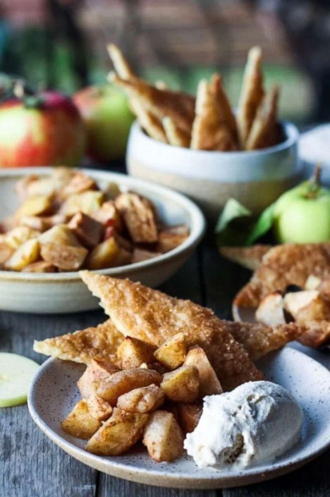 PHOTO: Easy apple pie crust cookies.
