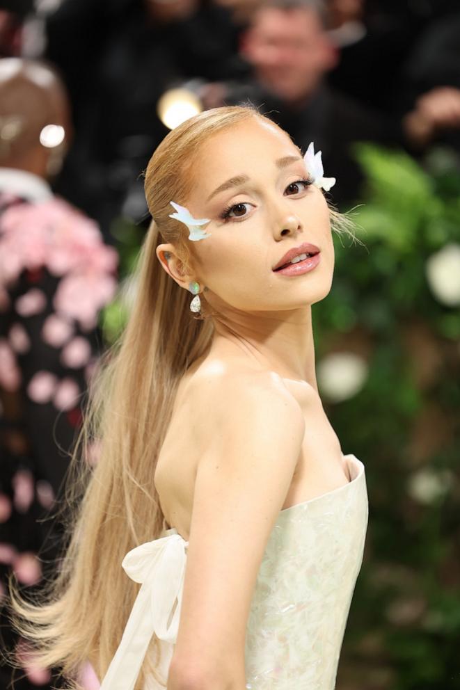 PHOTO: Ariana Grande attends The 2024 Met Gala Celebrating "Sleeping Beauties: Reawakening Fashion" at The Metropolitan Museum of Art in New York City, May 06, 2024.