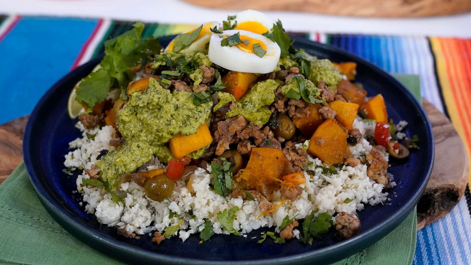 PHOTO: Ariel Fox's chicken picadillo recipe