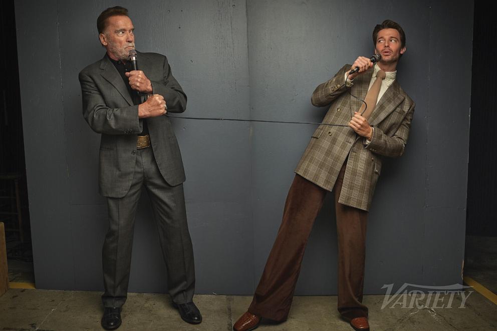 PHOTO: Arnold Schwarzenegger and Patrick Schwarzenegger for Variety.