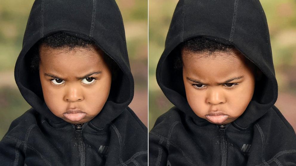 PHOTO: Keishaun Anderson shared her son Arris’ first school photos on social media and said she couldn’t help but laugh at the boy’s expressions.