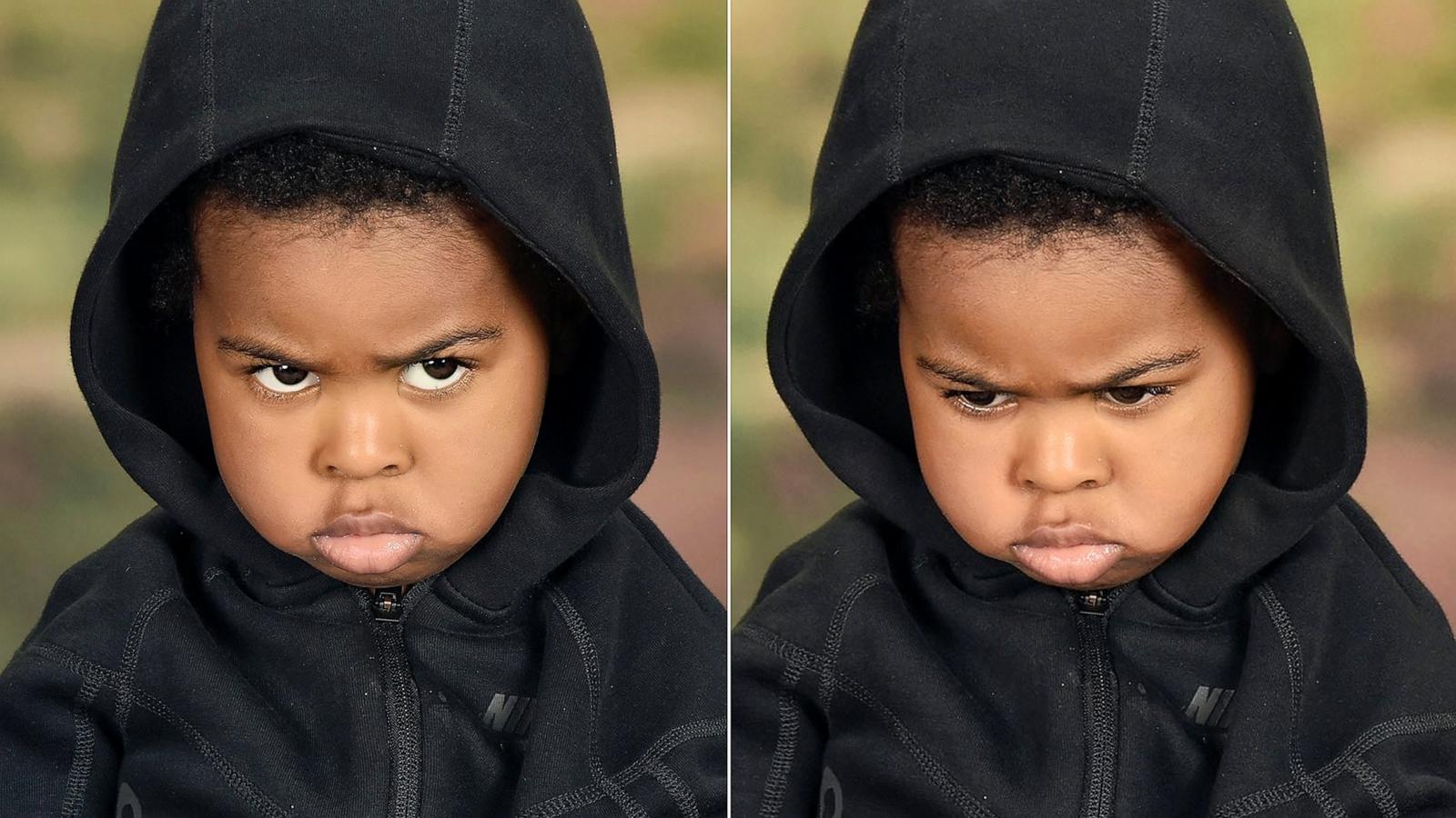 PHOTO: Keishaun Anderson shared her son Arris’ first school photos on social media and said she couldn’t help but laugh at the boy’s expressions.