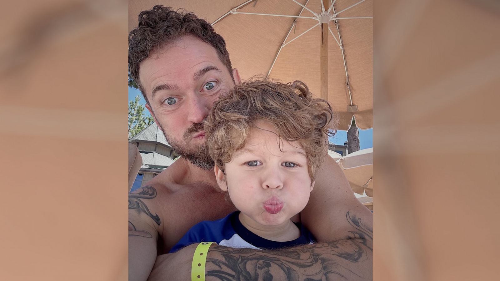 PHOTO: Artem Chigvintsev appears in this sweet photo with his son Matteo Artemovich Chigvintsev, which he shared on his Instagram.