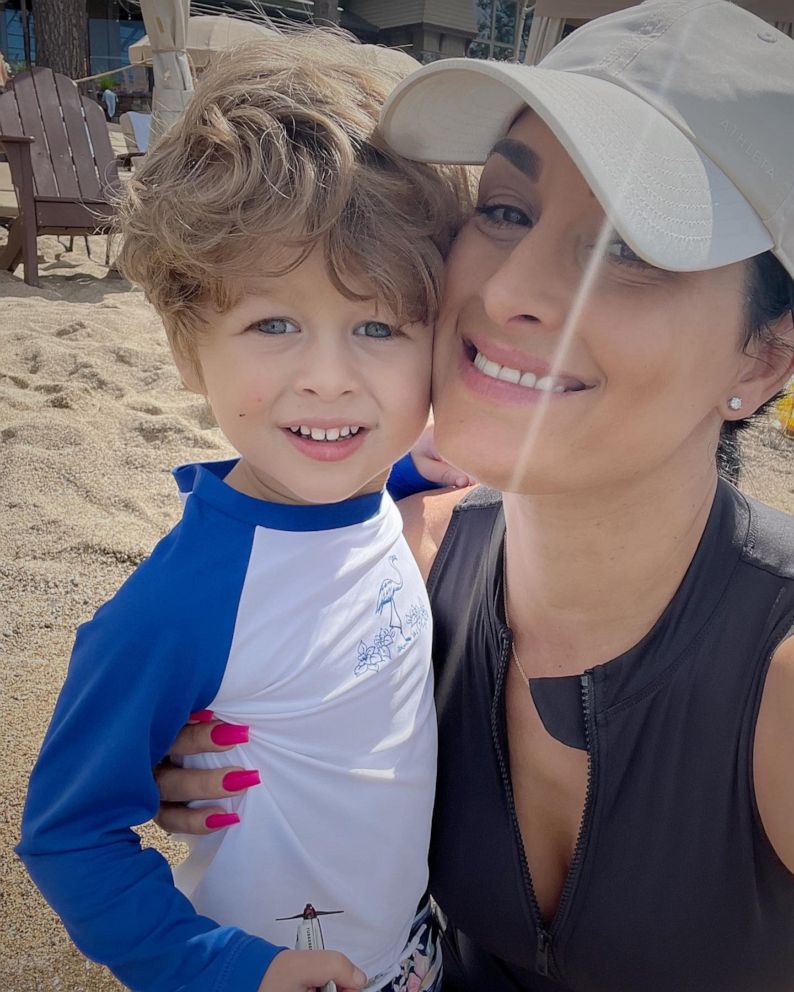 PHOTO: Nikki Garcia and son Matteo appear in this photo that Artem Chigvintsev shared on Instagram.