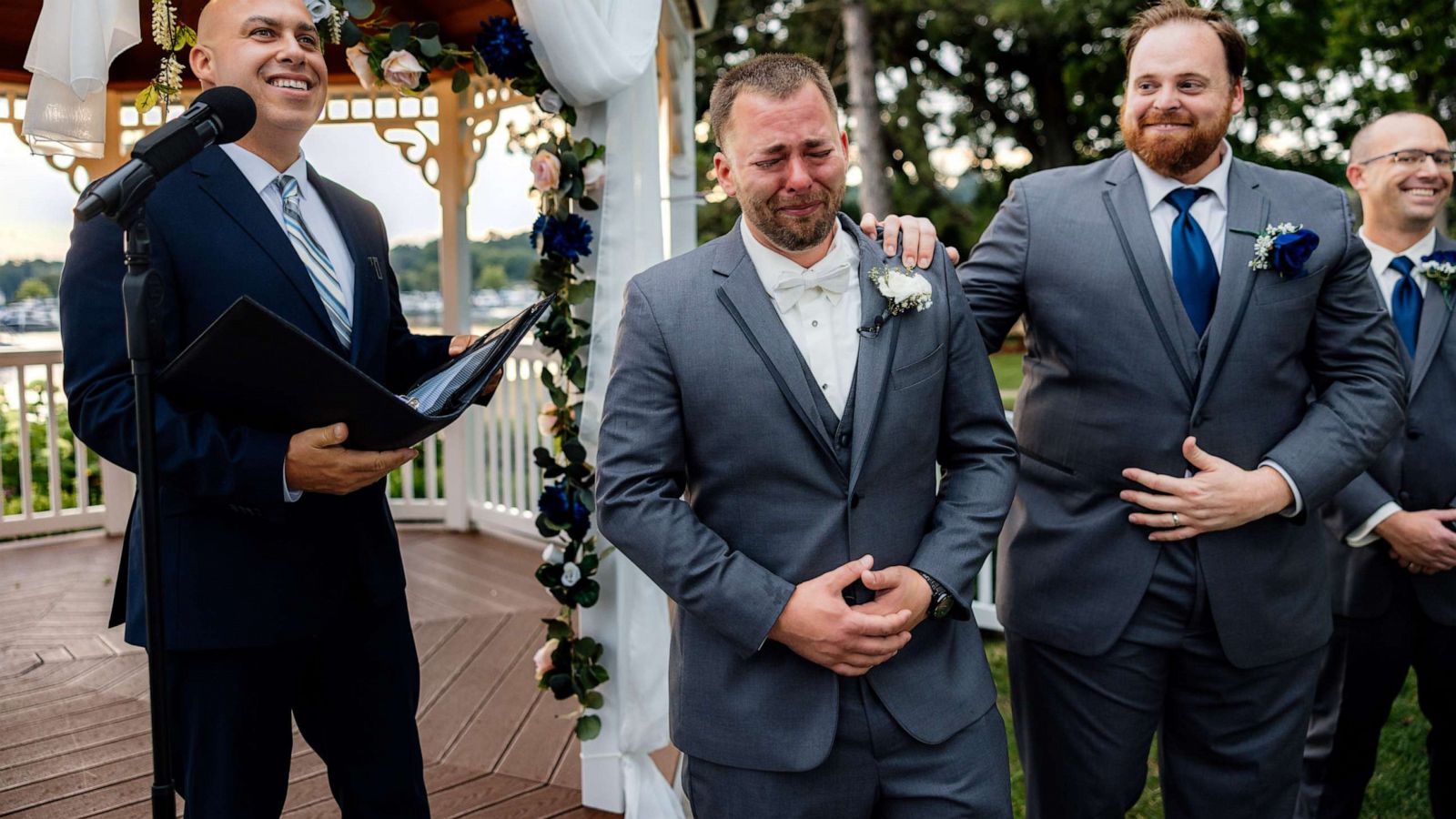 grooms parents dont show up wedding so best man makes a video