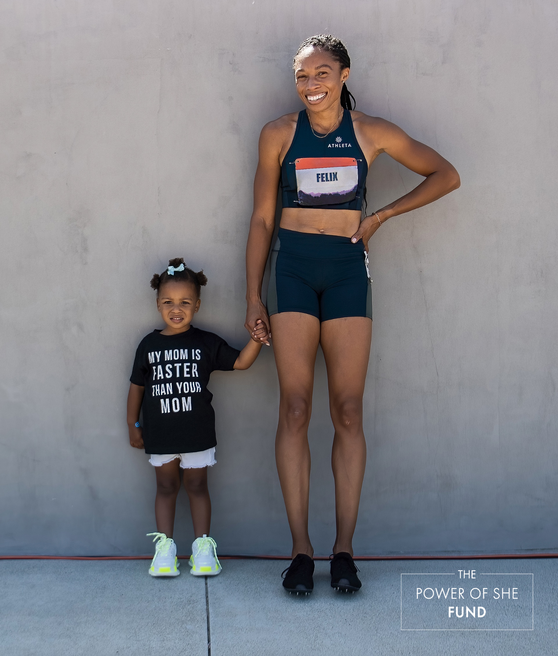 Athleta and Allyson Felix partner to cover child care costs for mom-athletes.