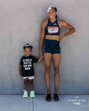 Allyson Felix And Athleta Team Up To Cover Childcare Costs For Athlete Moms Gma