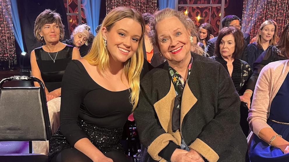 PHOTO: Ava Phillippe and her grandmother Betty at the finale of "The Golden Bachelor" in a photo posted to the ABC show's Instagram on Nov. 30, 2023.