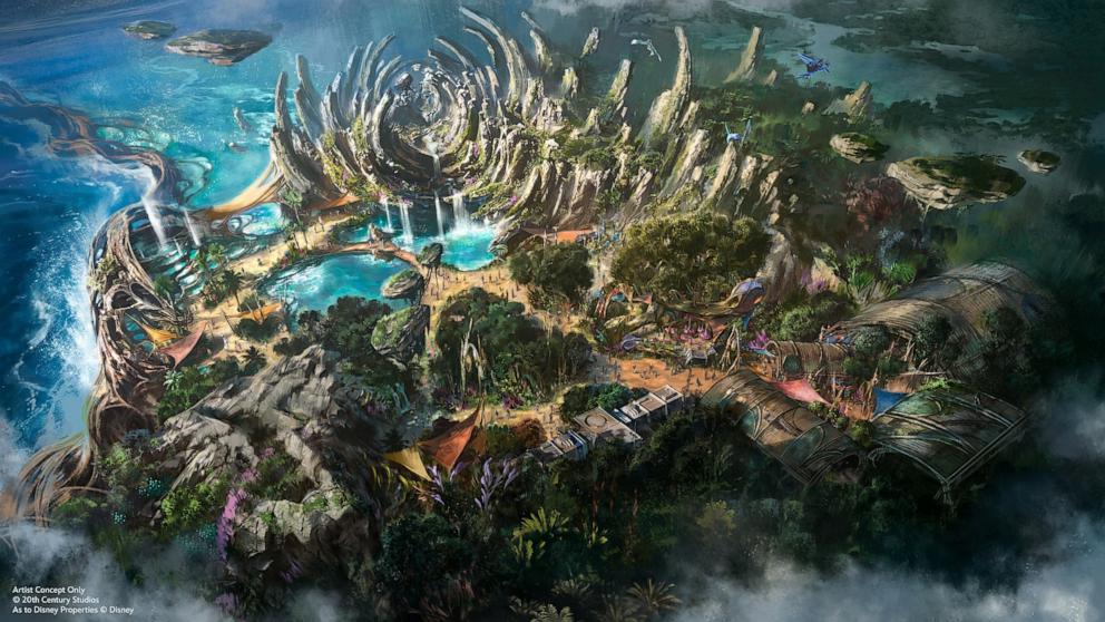 PHOTO: An Avatar experience inspired by the recent Avatar film "The Way of Water" will come to Disney California Adventure and will provide guests an all-new experience in Pandora not previously seen at Disney’s Animal Kingdom.