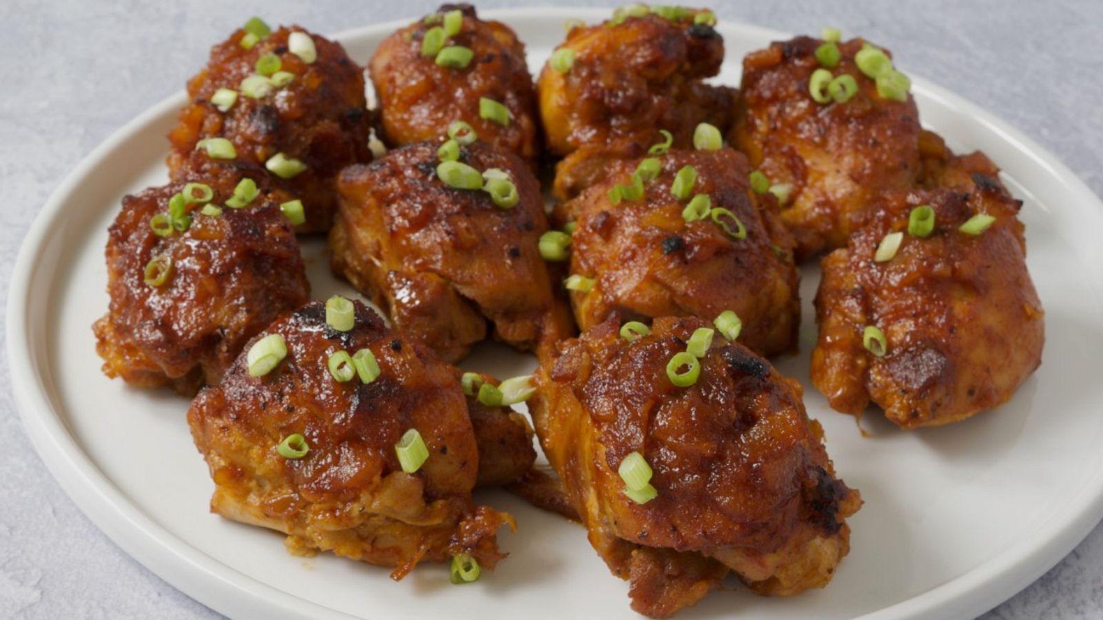 PHOTO: BBQ Baked Chicken with Pineapple and Bacon Glaze