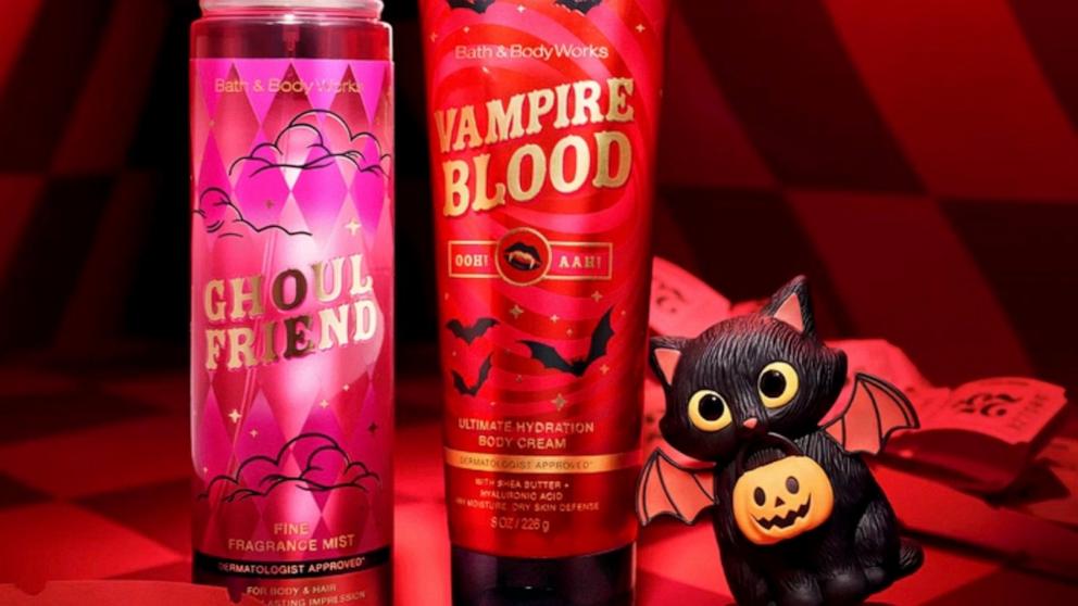 PHOTO: Bath Body Works have launched fall and Halloween collections online