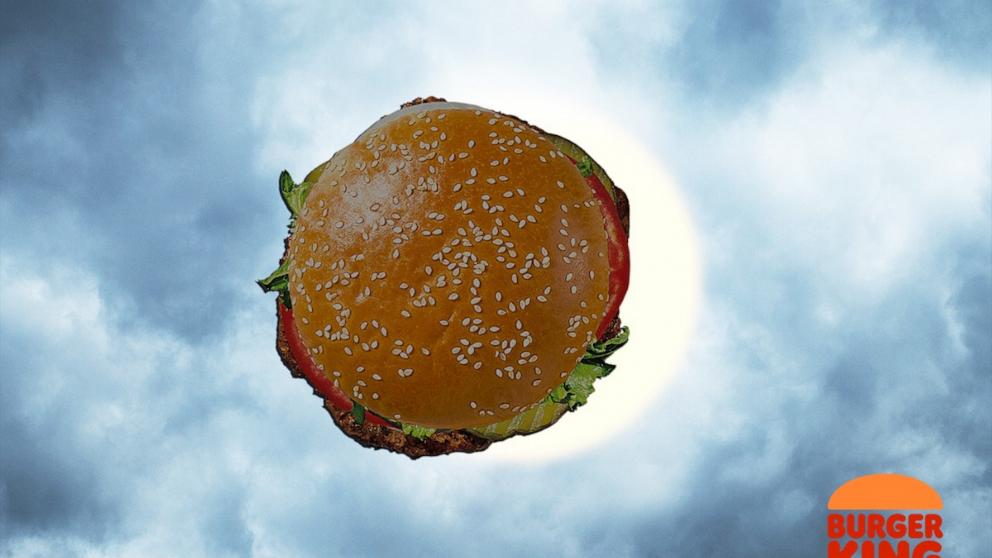 PHOTO: Burger King is promoting a new deal on its Whopper to celebrate the eclipse.