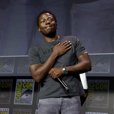 PHOTO: David Jonsson is seen onstage during the Marvel Studios Panel at 2026 San Diego Comic-Con on July 25, 2026 in San Diego, California. 