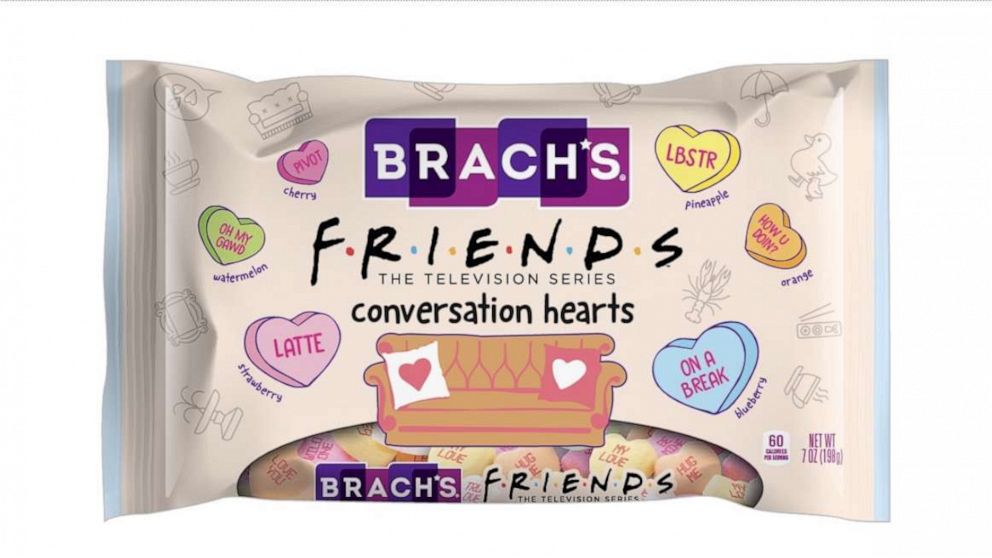 PHOTO: New limited-edition "Friends" Conversation Hearts.