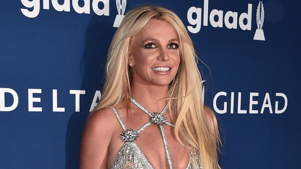 Britney Spears attends the 29th Annual GLAAD Media Awards on April 12, 2018 in Beverly Hills, California. 