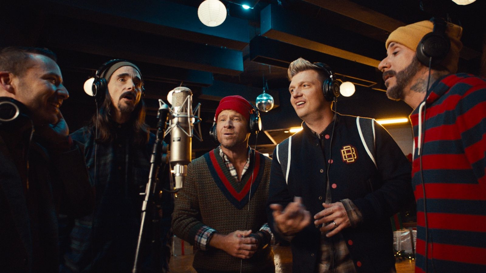 PHOTO: The Backstreet Boys released the official music video for "Last Christmas"from their new Christmas album "A Very Backstreet Christmas."