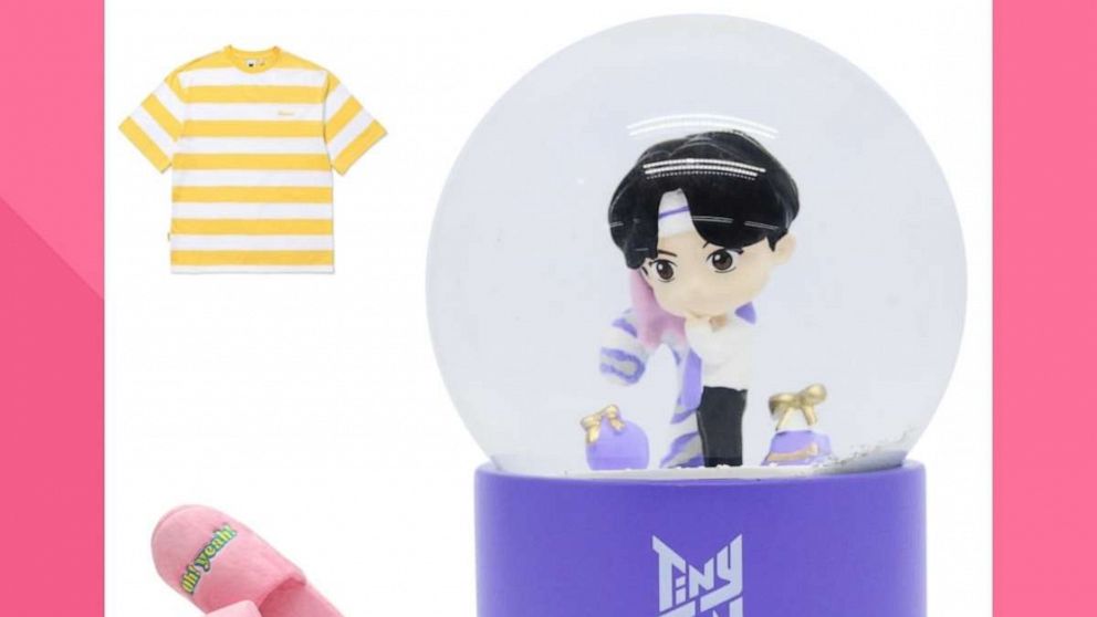 BTS merchandise has arrived at Nordstrom: T-shirts, keychains