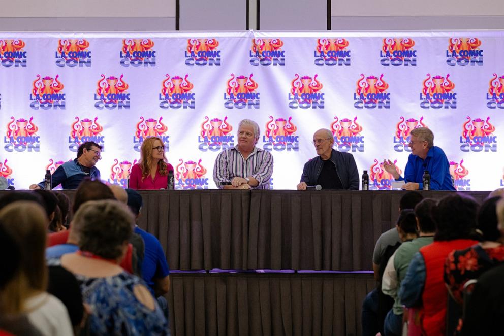 PHOTO: "Back to the Future" cast members reunited at L.A. Comic Con.